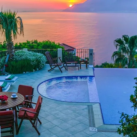Poseidon-in Winter Heated Outdoor Pool Villa Kas