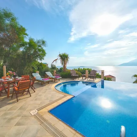 Poseidon-in Winter Heated Outdoor Pool Villa Kas